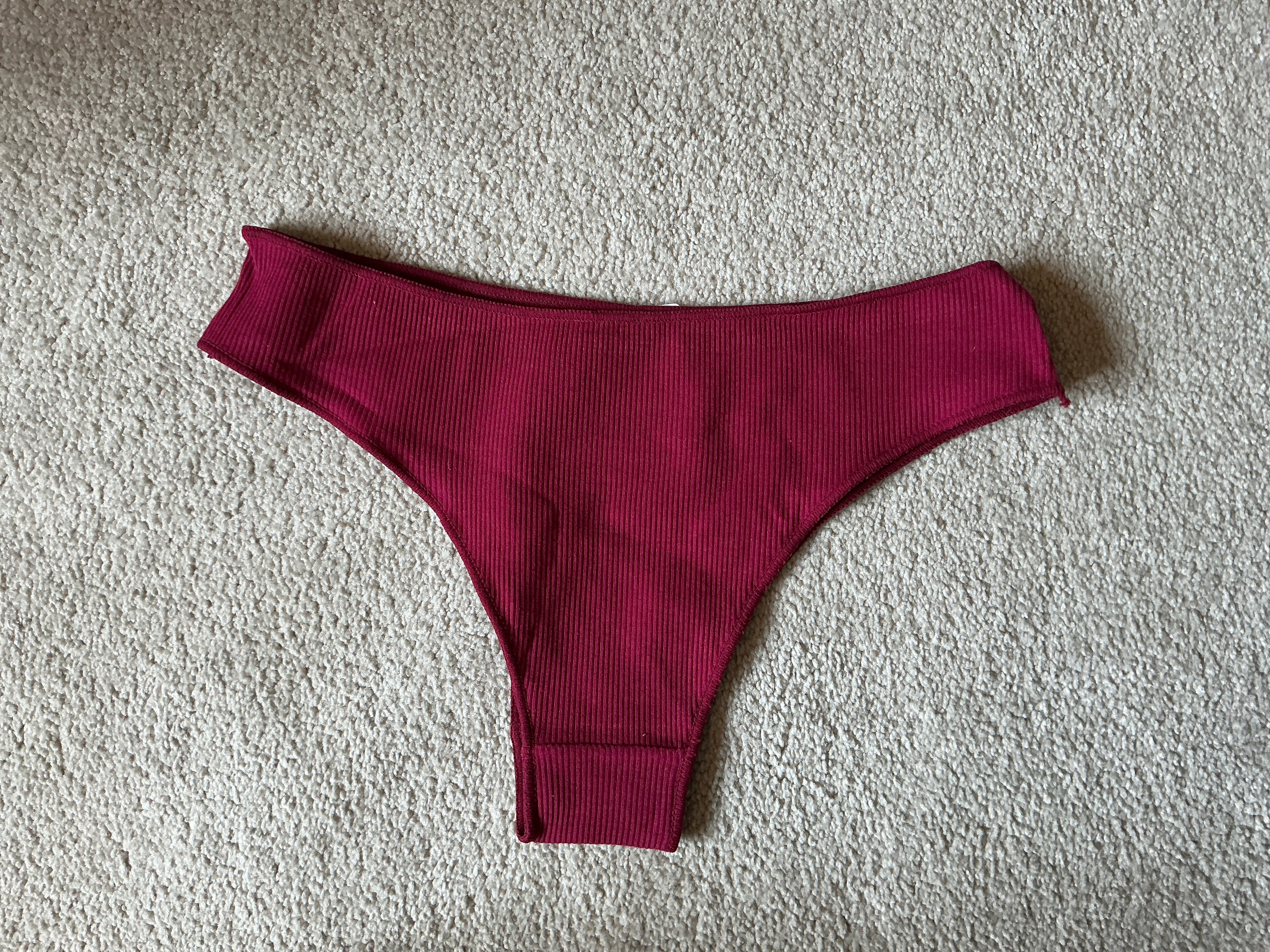 Ribbed Thong