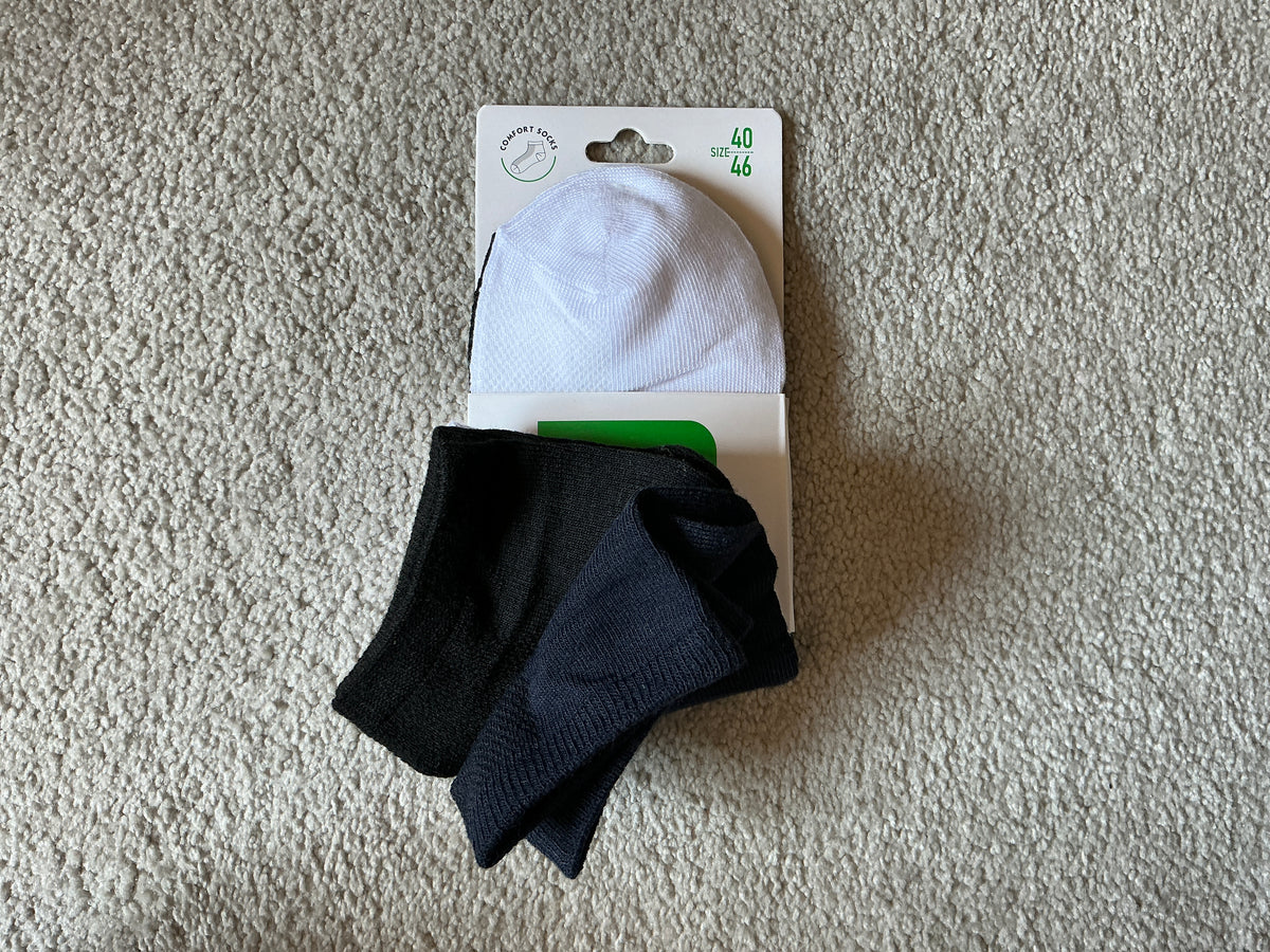 Pack de 3 Pares de Meias Curtas Desportivas