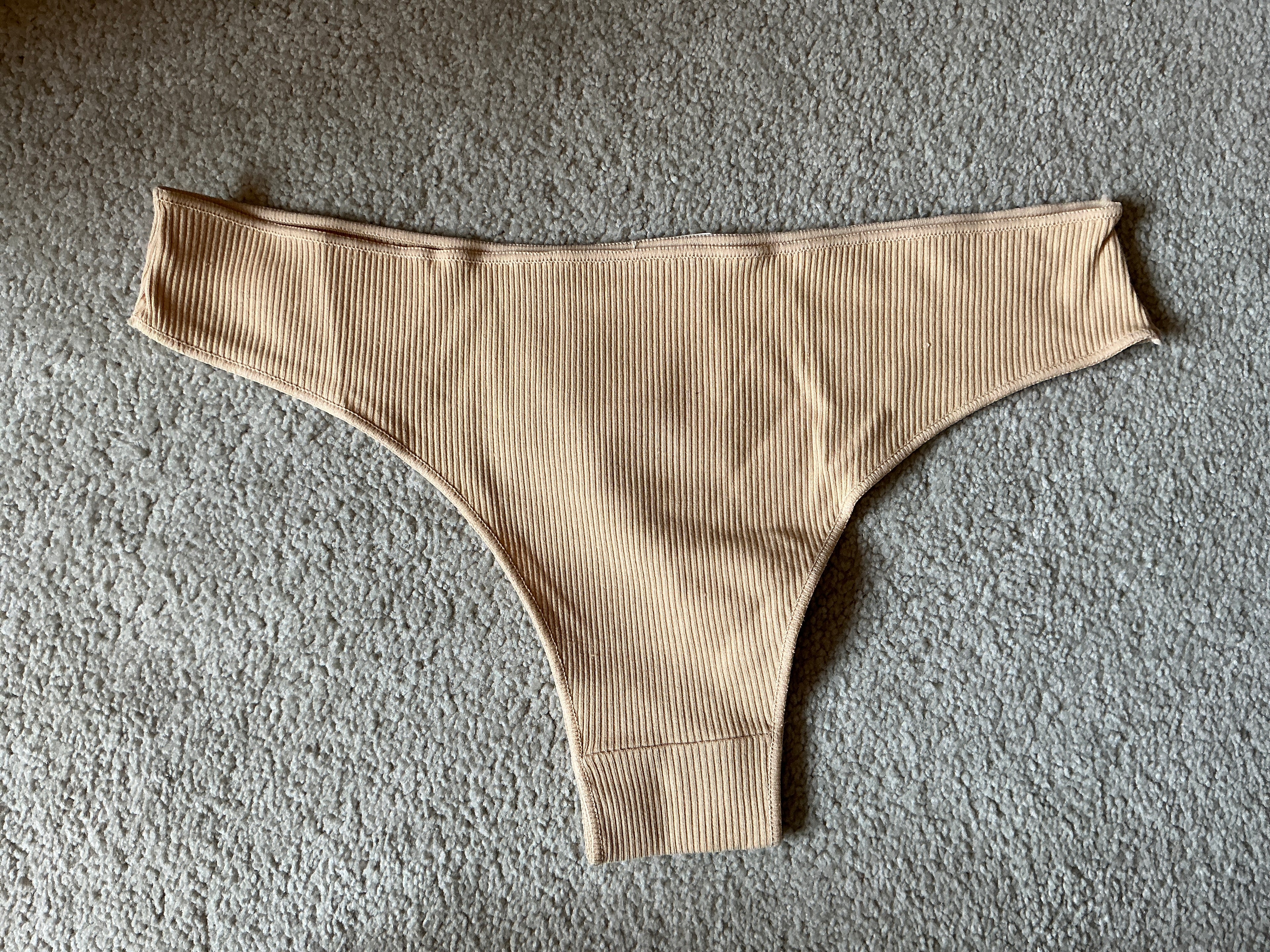 Ribbed Thong