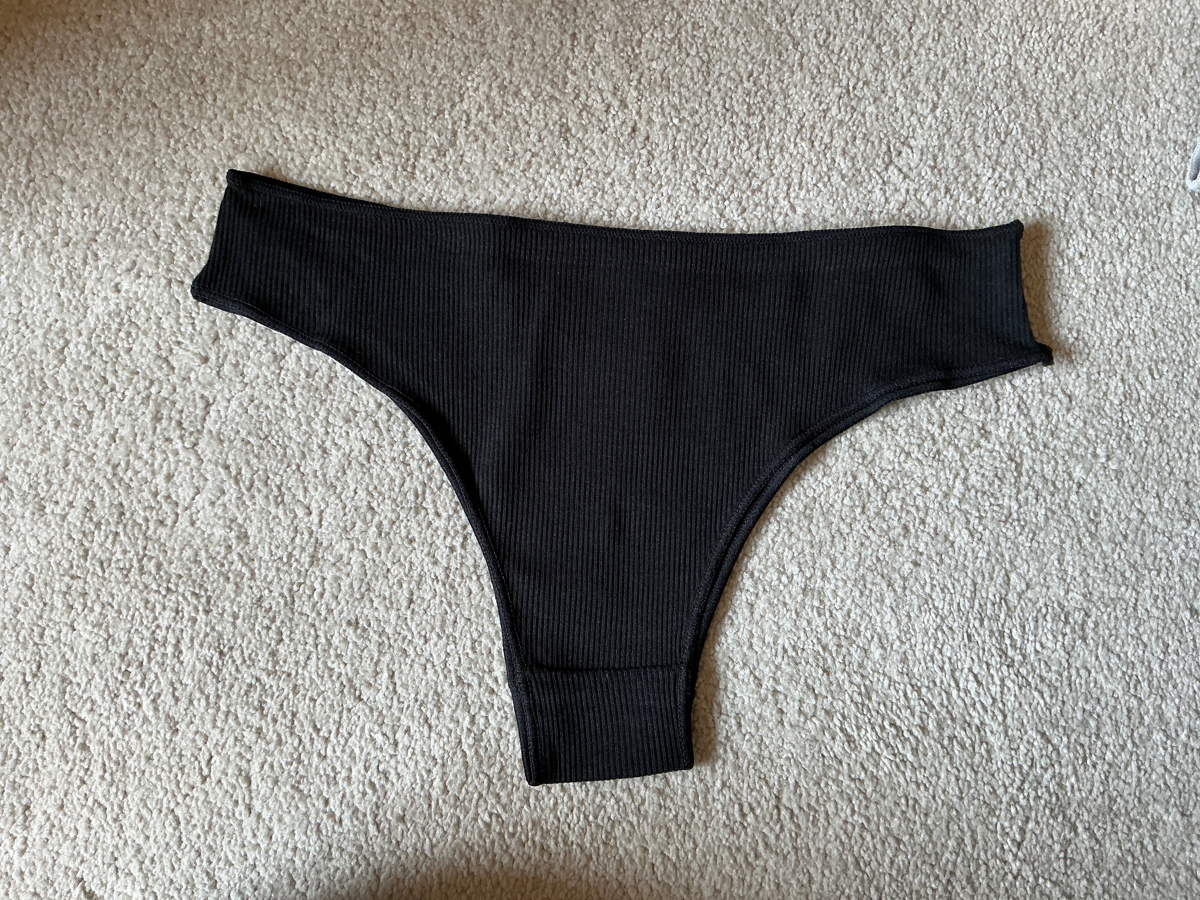 Ribbed Thong