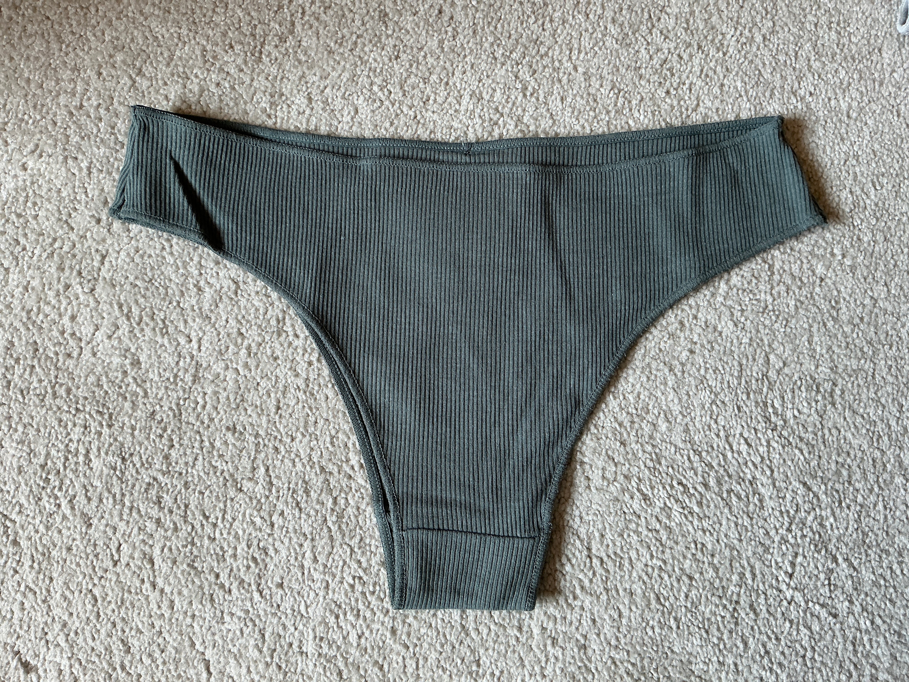 Ribbed Thong