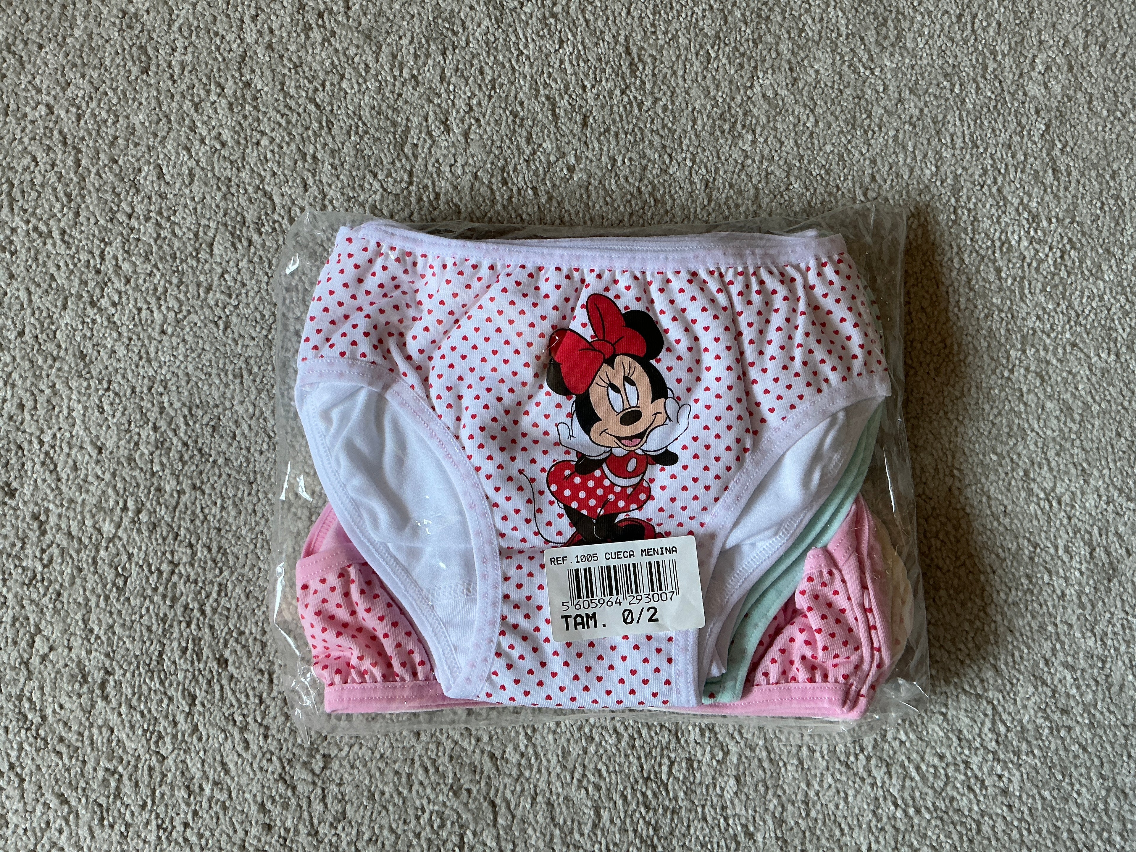 Pack de Cuecas Estampadas para Menina