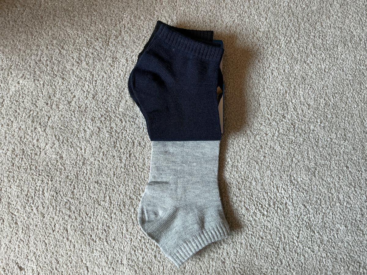 Pack de 3 Pares de Meias Desportivas de Cano Curto