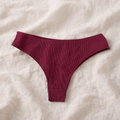 Ribbed Thong