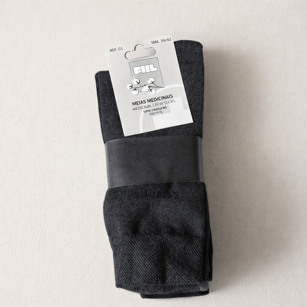 Pack de 6 Pares de Meias Invisíveis Medicinais