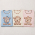 Conjunto de Pijama a Combinar Mãe e Filha com Estampado de Cão
