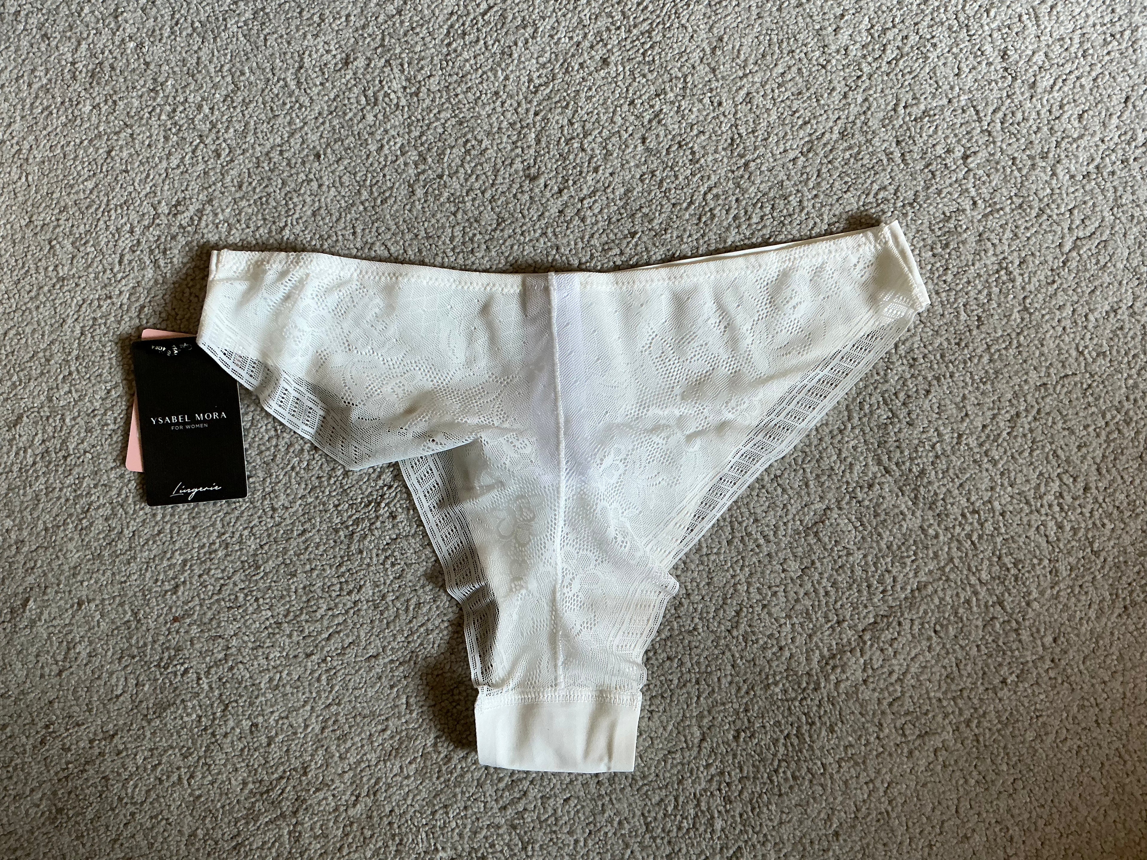 Brazilian Thong with Mesh Panel