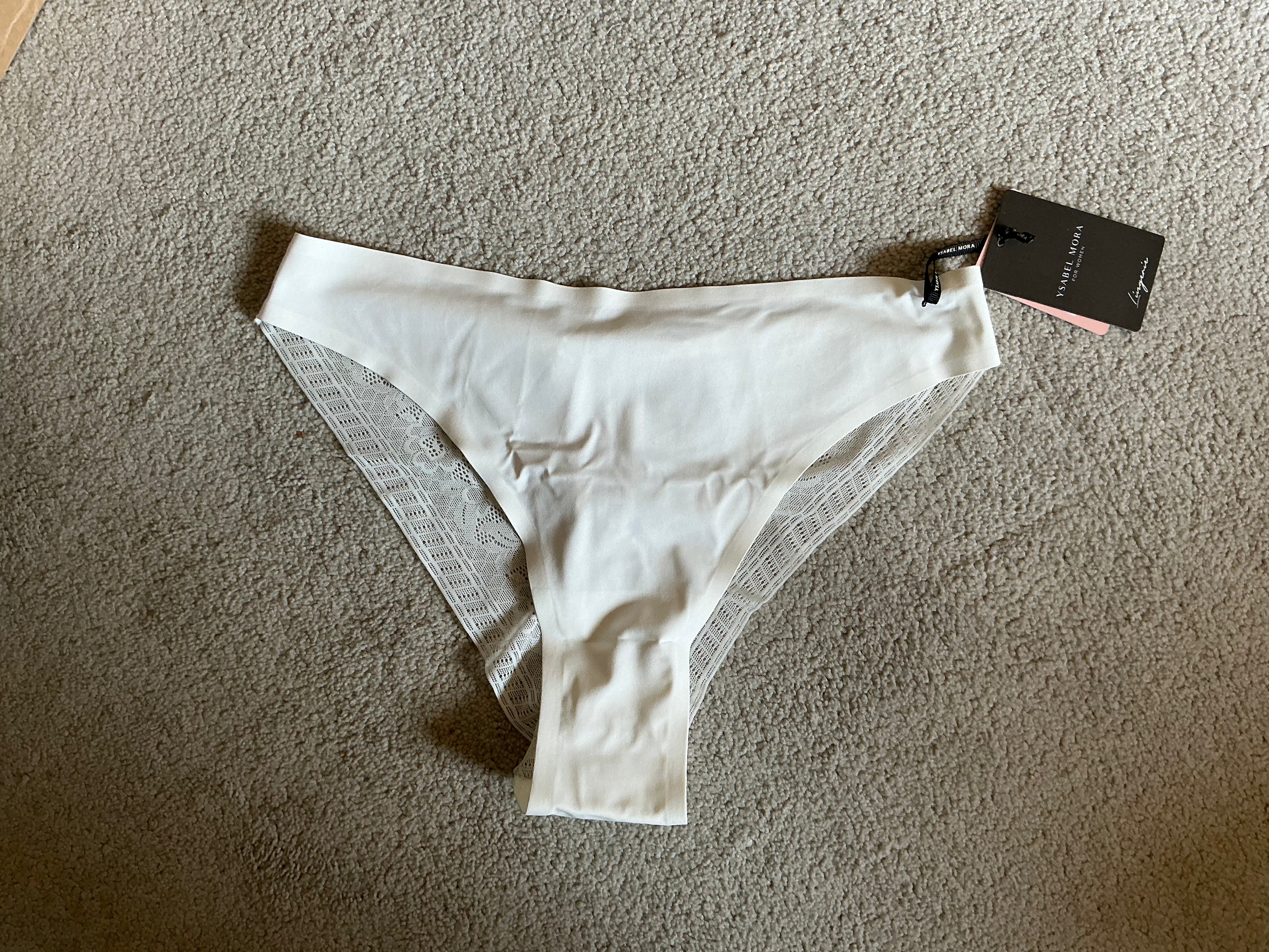 Brazilian Thong with Mesh Panel