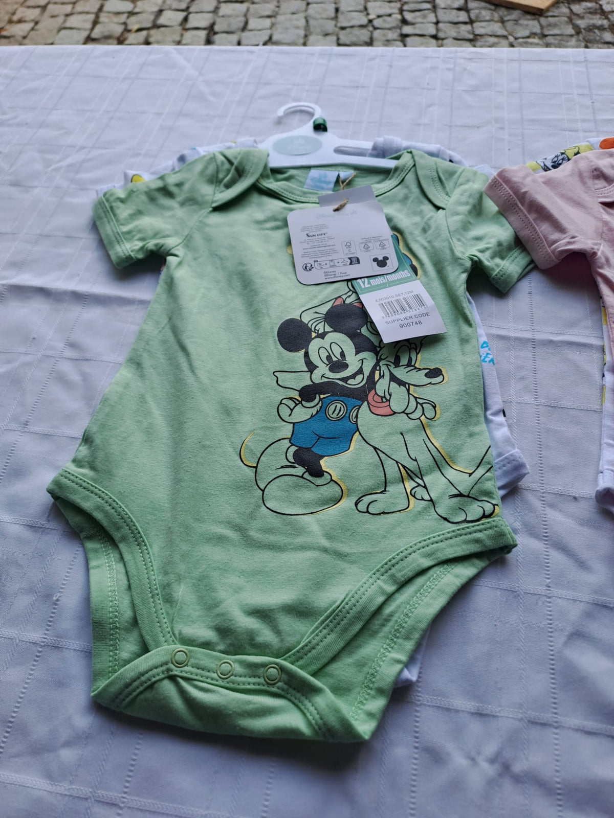 Disney Mickey & Pluto Bodysuit Pack (2-Piece)