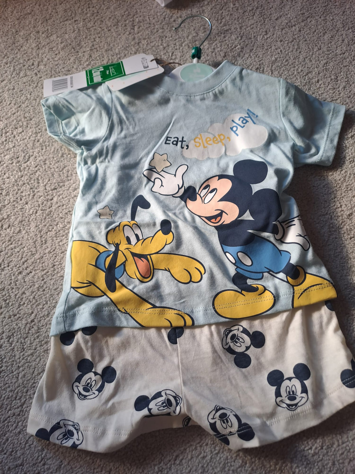 Baby Character Print Pyjama Set