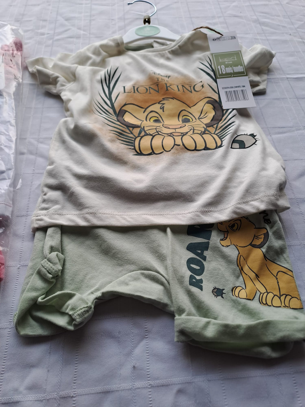 Conjunto de Duas Peças para Bebé Menino com Padrão de Selva