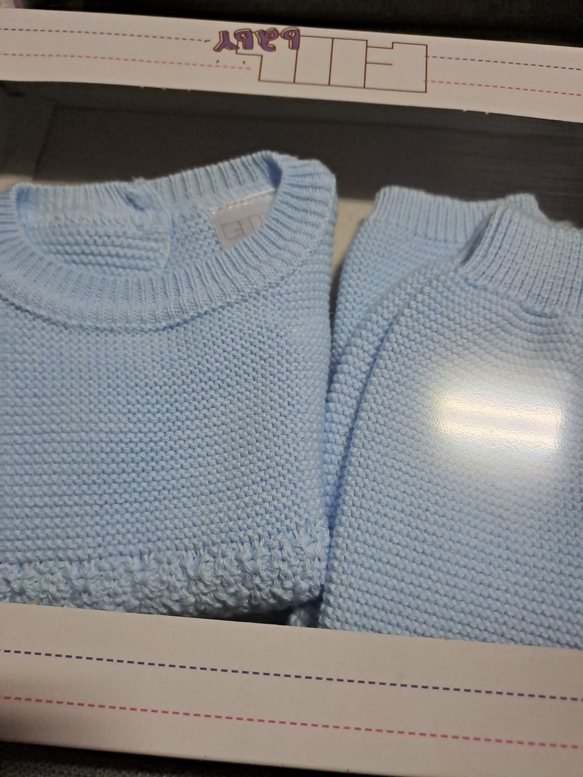 Conjunto de Malha para Bebé