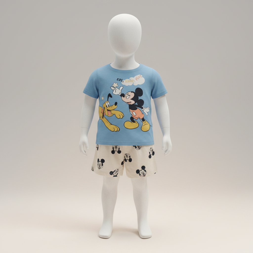 Boys' Character Print Pyjama Set